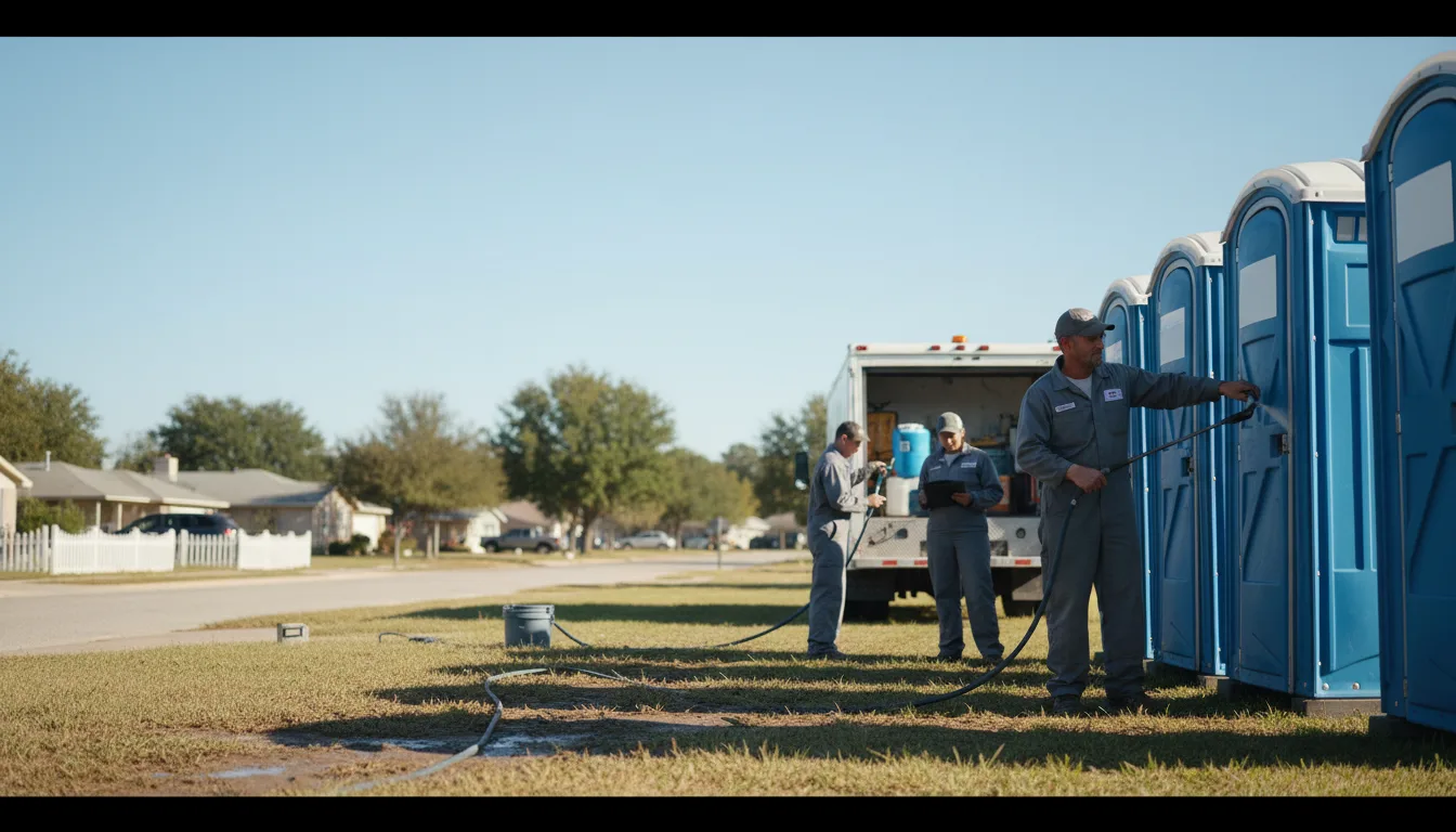 Long-Term Portable Toilet Rental in Divernon, IL near me